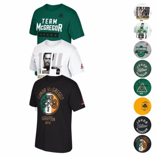 Conor Mcgregor Ufc Mma Various Graphic Print T-shirt Collection By Reebok Men's