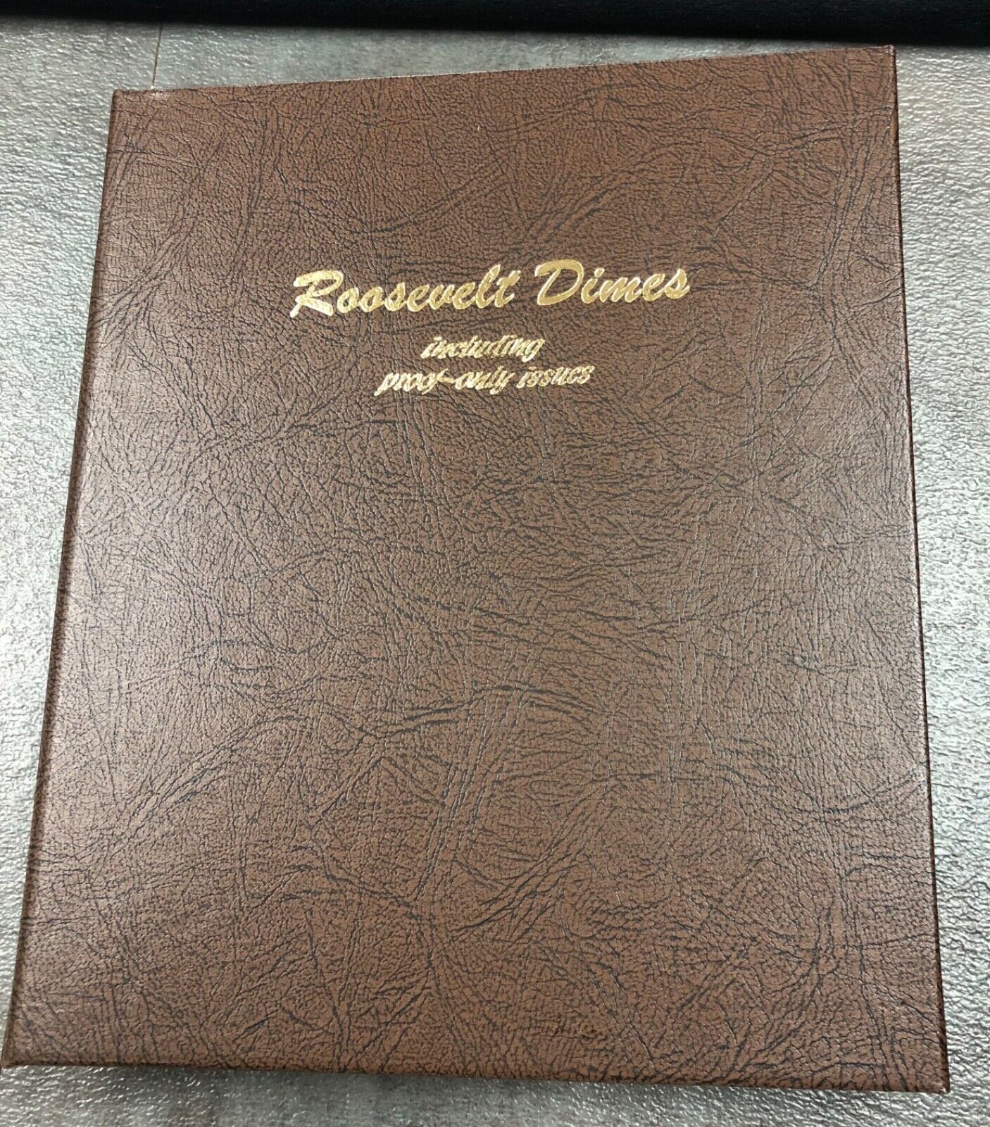 1946-2010 Complete Roosevelt Dime Set All Bu Clad And Silver Proof Dansco Album