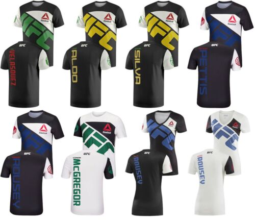 New Men's & Womens Reebok Ufc Official Fighter Kit Jersey Shirt - All Sizes