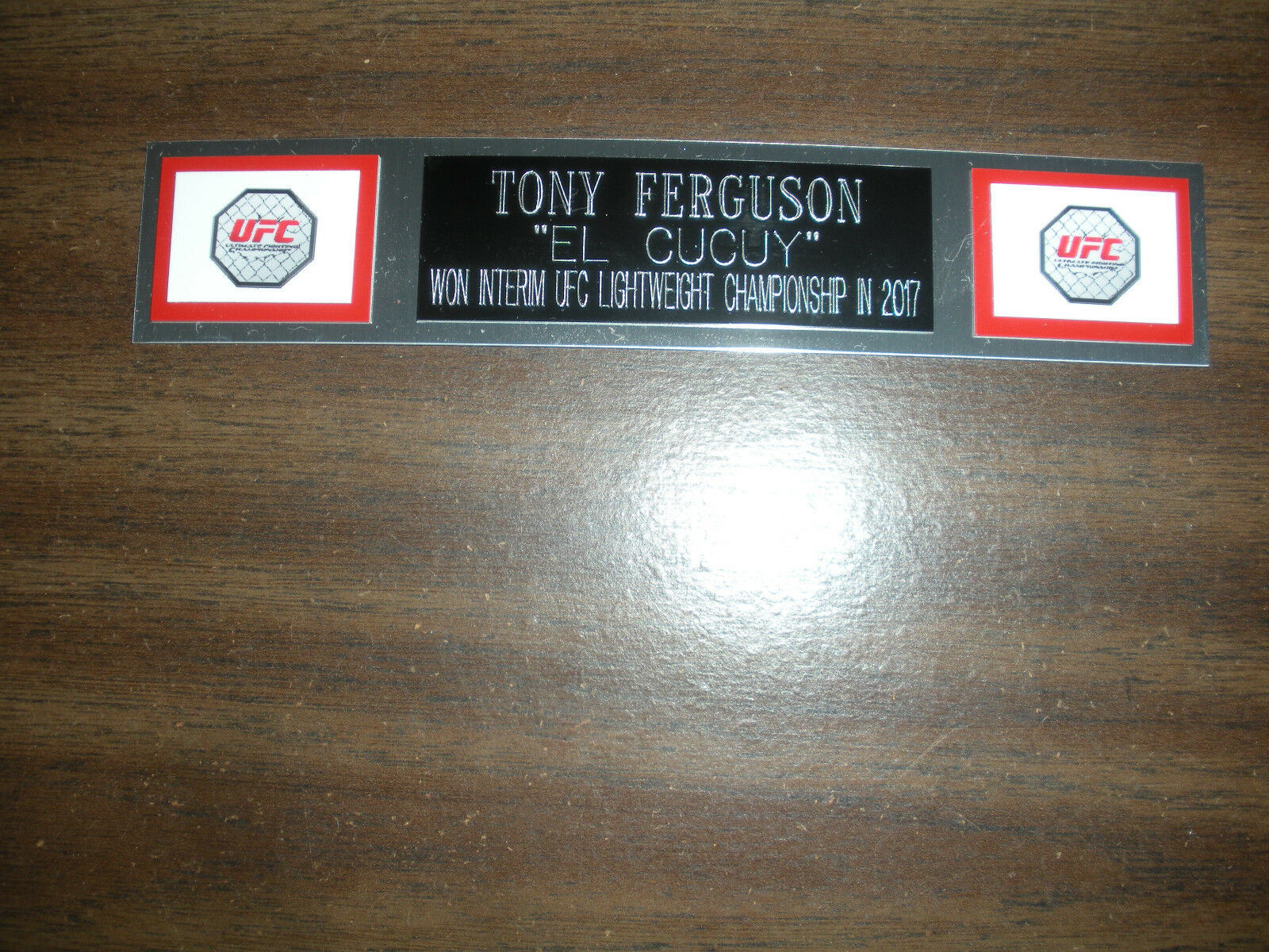 Tony Ferguson (ufc) Nameplate For Signed Trunks Display/photo/plaque